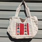 Quilt Patch Tote Bag, Reusable Shopping Bag Made From A Patchwork Quilt