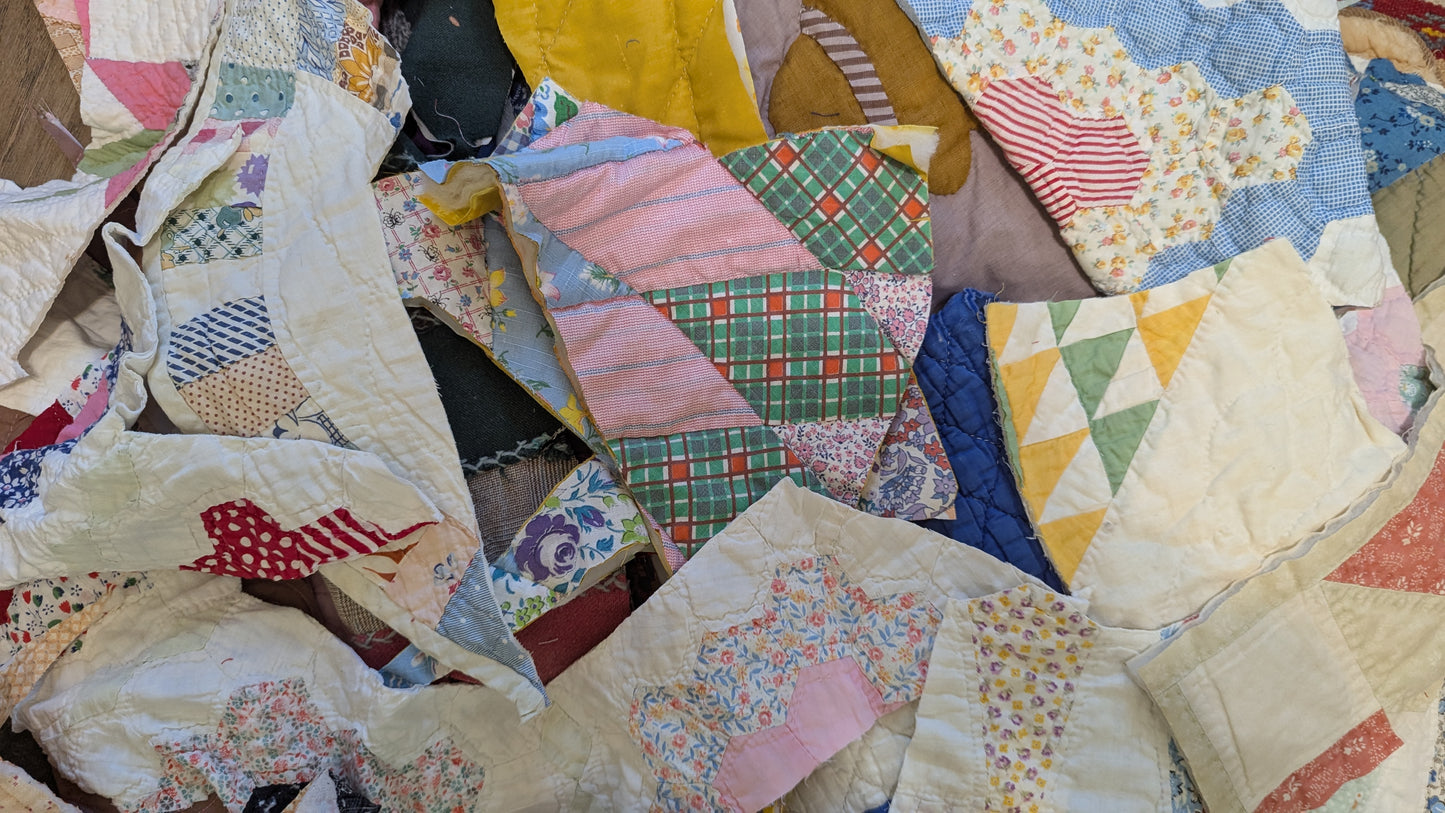 Quilt scrap grab bag