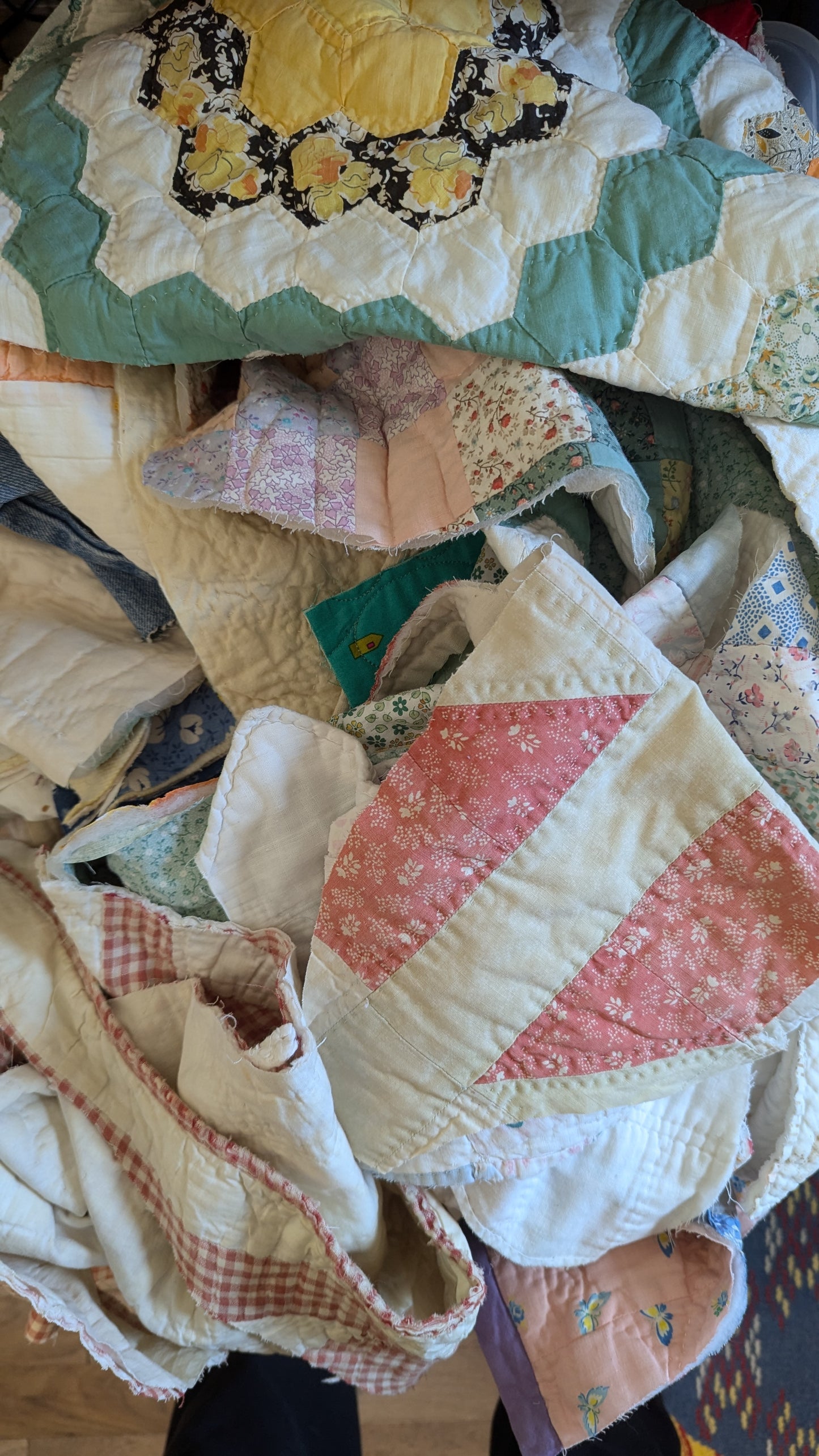 Quilt scrap grab bag