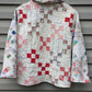 Vintage Quilt Coat, Quilt Coat Made From Two Patchwork Quilts