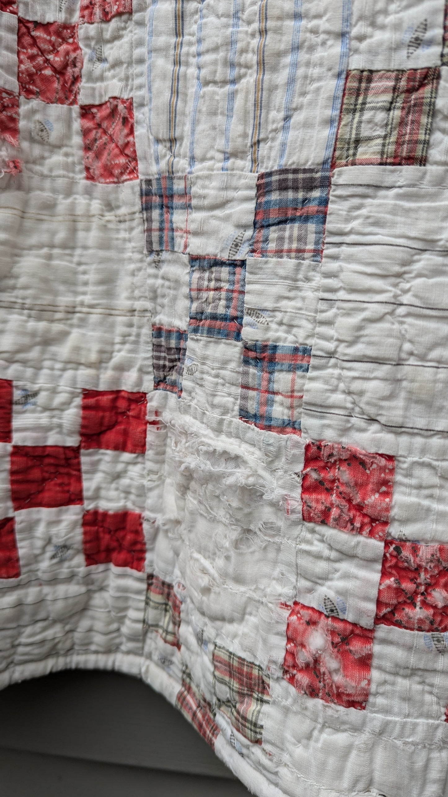 Vintage Quilt Coat, Quilt Coat Made From Two Patchwork Quilts