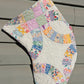 Set of Double Wedding Patchwork Quilt Stockings, Stocking Made From A Vintage Quilt